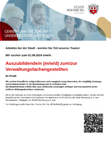 Auszubildende n m w d zum zur Verwaltungsfachangestellten