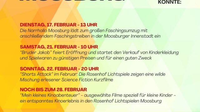 Diese Woche in Moosburg KW08