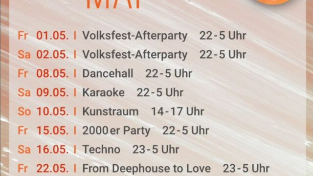 Eventkalender für Mai - LariFari in Moosburg