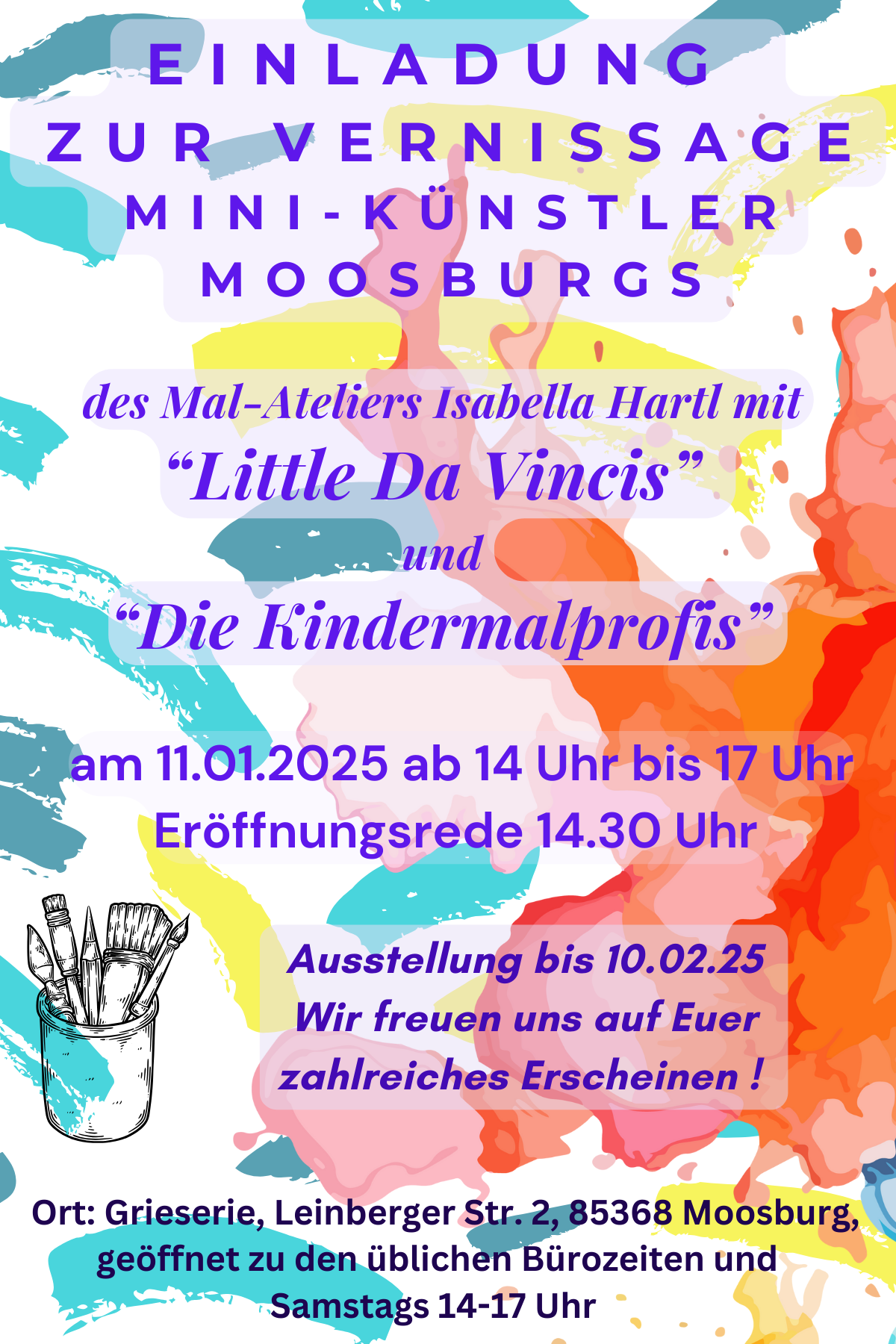 Einladung zur Vernissage