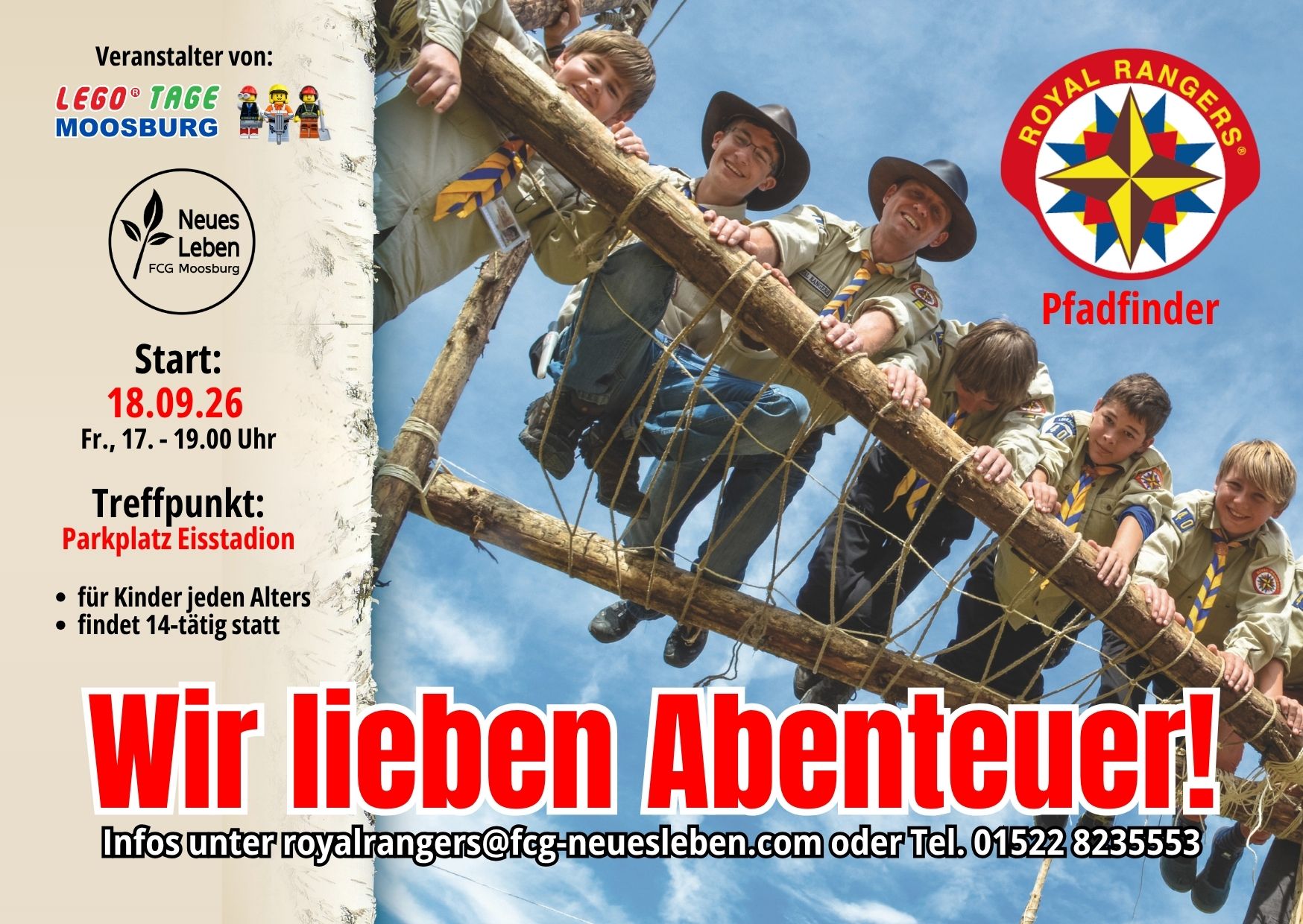 Flyer DIN A6 Royal Ranger